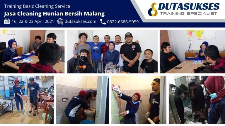 Training Basic Cleaning Service di Jasa Cleaning Hunain Bersih Malang